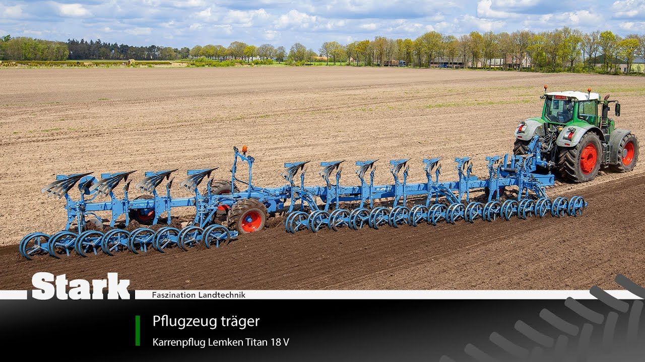 Update Karrenpflug Lemken Titan 18 V: Pflugzeug träger | Stark