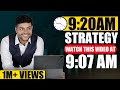 Best Intraday Trading Strategy SetUp 9:20am | No Indicator ,No Technical intraday trading strategies