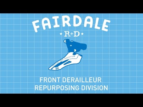 Fairdale Bikes Research and Design Front Derailleur Repurposing Division: Shifting Your Perception