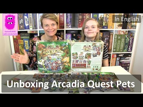 Unboxing Arcadia Quest Pets