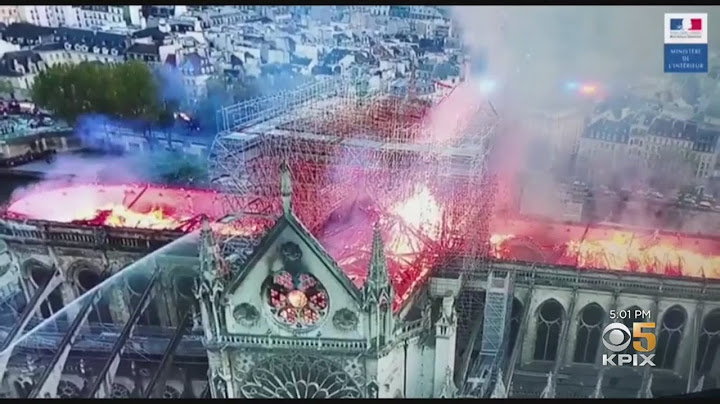 Devastating Fire At Notre Dame Cathedral In Paris Leads To Outpouring Of Sympathy