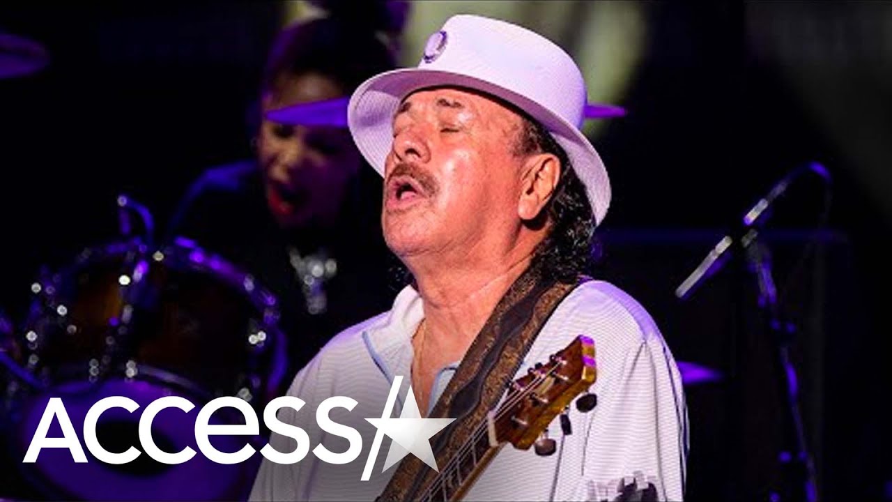 Carlos Santana Hospitalized After Collapsing On Stage