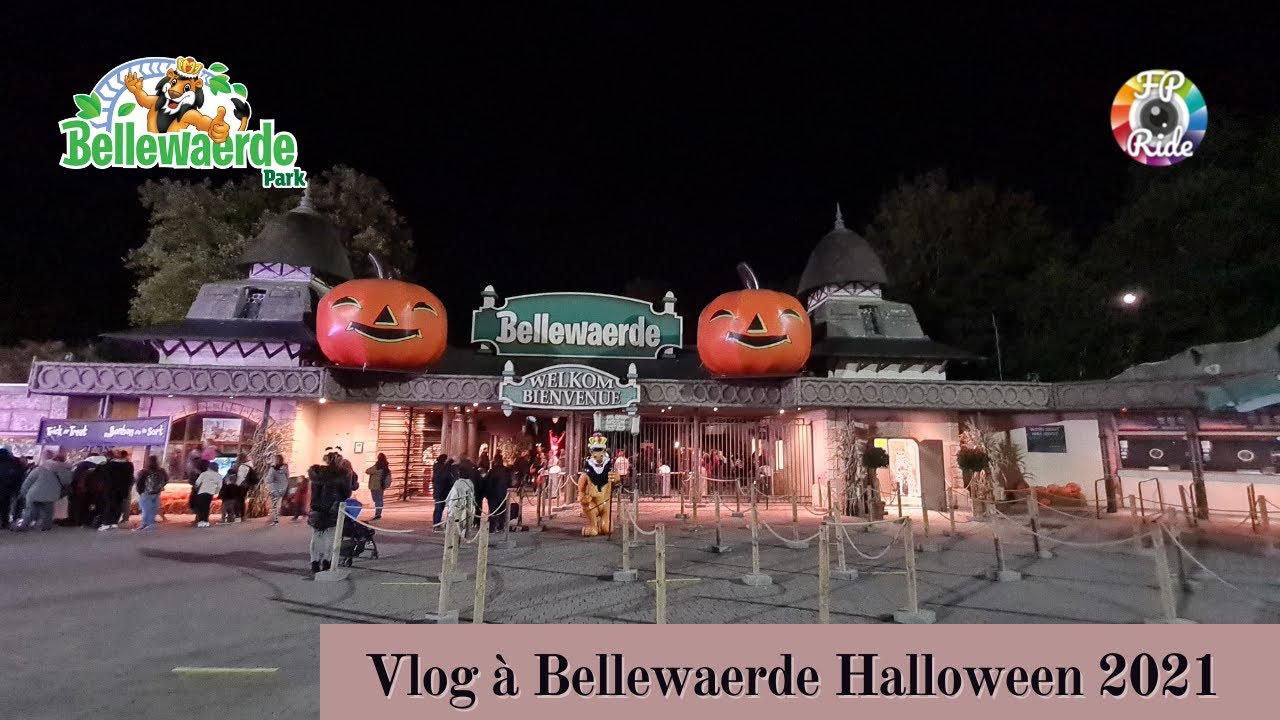 Vlog à Bellewaerde Halloween 2021: On débute la saison Halloween fort