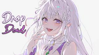 ♪ Nightcore - drop dead → Olivia Rodrigo (Lyrics)