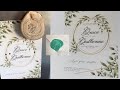 Wedding invitation DIY / Rustic