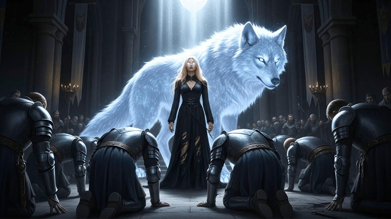 Everyone Mocked the Wolfless Omega — Until Her Silver Wolf Made the Entire Court Kneel in Fear