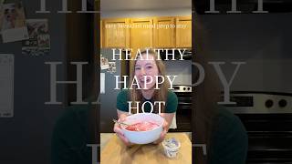 easy breakfast meal prep to be healthy, happy, & hot 💕 #breakfast #mealprep #fooodcreator #recipe
