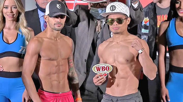 CARLOS CARABALLO VS JONAS SULTAN | FULL WEIGH IN & FACE OFF VIDEO