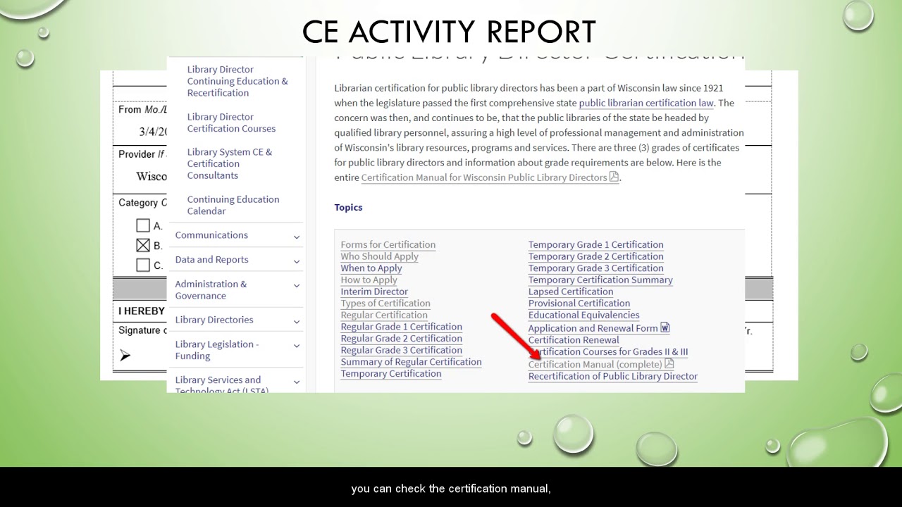 Digital Byte: Forms for Public Library Certification