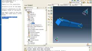 Vibration control using piezoelectric material ABAQUS