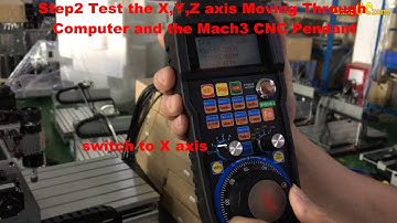 The MPG Handwheel to Control the Mach3 CNC Machine
