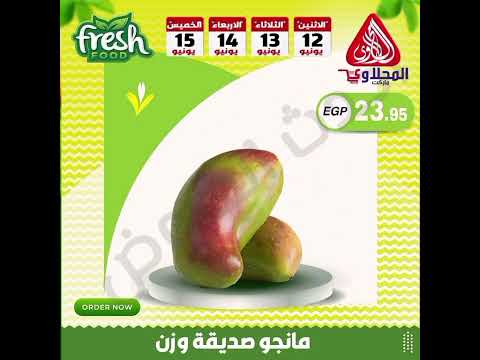 عروض المحلاوي ابتداء من ١٢ وحتى ١٥ يونيو فرع مكرم عبيد 5 ش ابو داوود الظاهري مدينة نصر 22736100