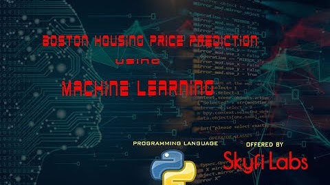 MACHINE LEARNING USING PYTHON  - PROJECT ASSIGNMENT FOR SKYFI LABS ONLINE COURSE - GOUTHAM L