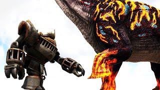 Siege Em Vs. Strong Creatures Ark Dino Battle