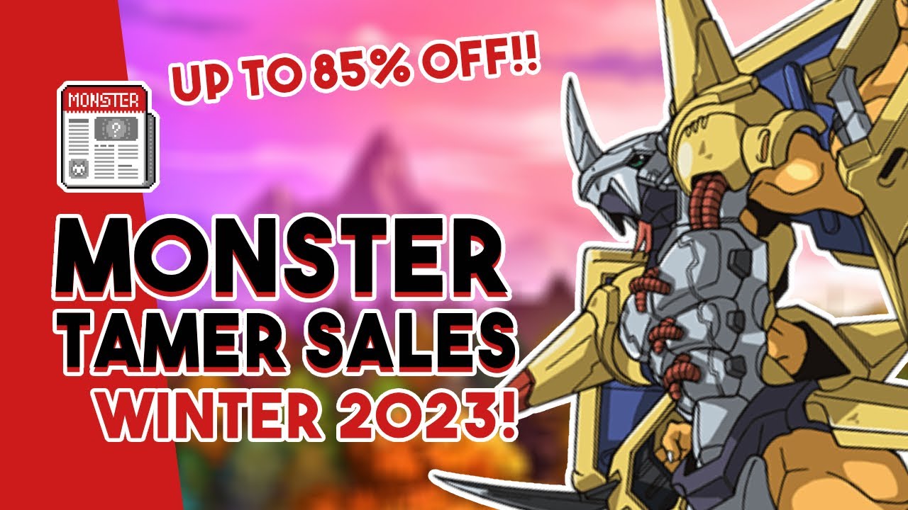 ALL OF THESE MONSTER TAMING GAMES ARE ON SALE FOR A SHORT TIME! | Steam Winter Sale 2023 Review!