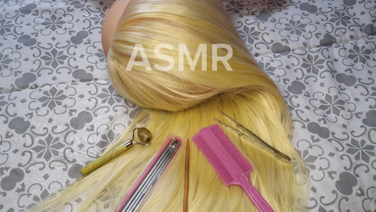 ASMR 3 EM 1, COÇANDO SEU COURO CABELUDO, TIRANDO PIOLHOS, TIRANDO SEUS FIOS COM PINÇA (caseirinho)🤫😴