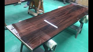 【DIY用品＋新品】鏡面木塗装盆　ワイン　約B5サイズ　100枚　 建具ウレタン鏡面仕上げ(ローズウッド) | 株式会社ピアックス｜木製品