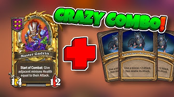 INSANE Power DOUBLING Combo! | Hearthstone Battlegrounds
