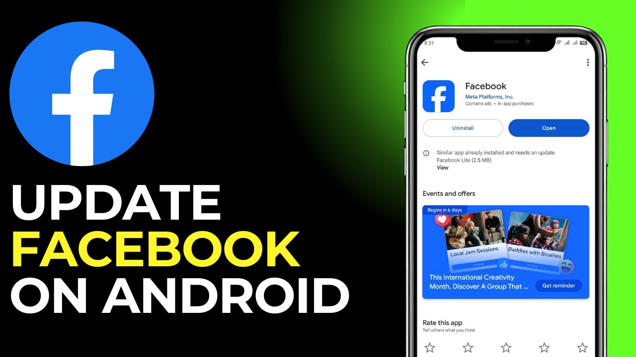 Update FACEBOOK App to Latest Version [2025] Update - YouTube