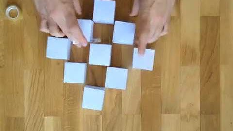 Rotating Origami Cubes