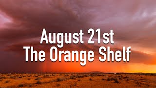 August 21st // The Orange Shelf Cloud