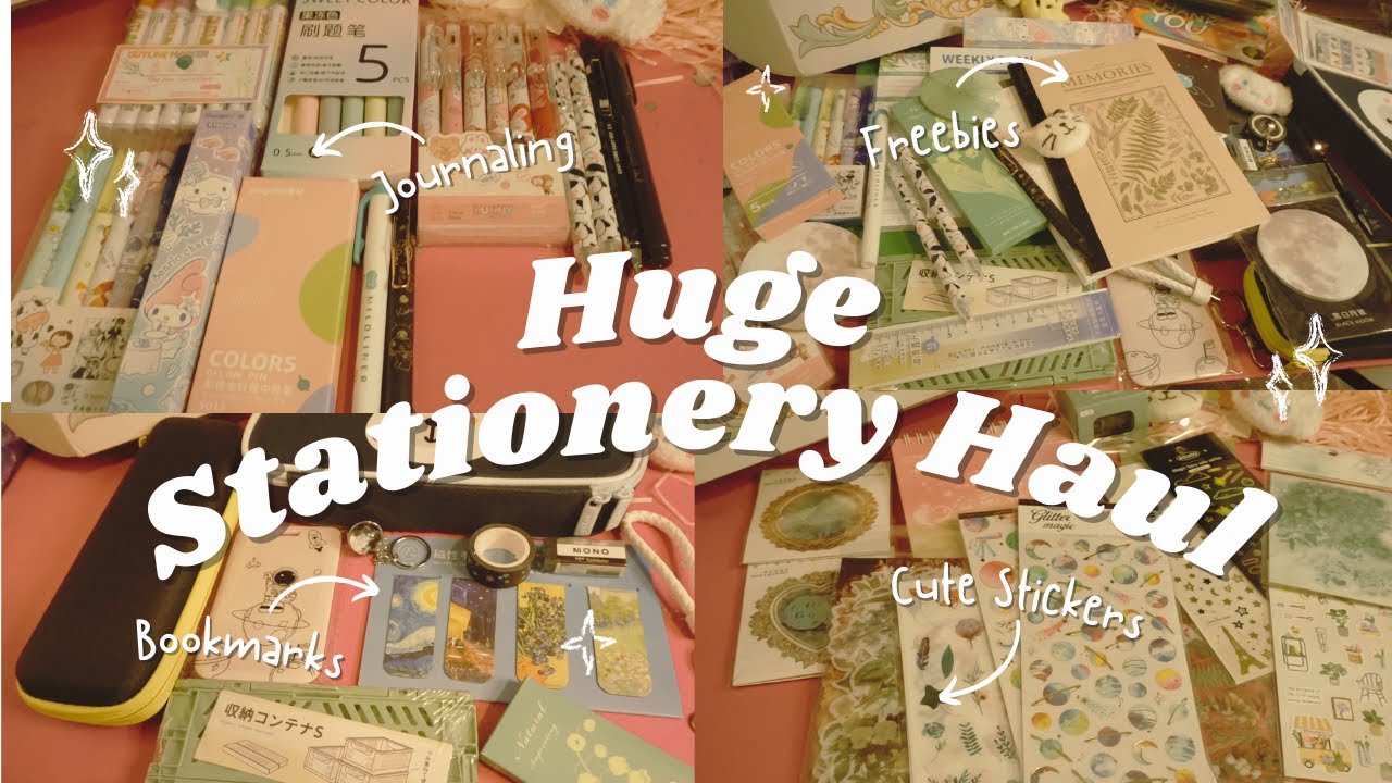 Stationery Haul from Stationery Pal YouTube