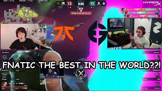 SLIGGY and Sean Gares react FNATIC vs EG in VCT MASTERS