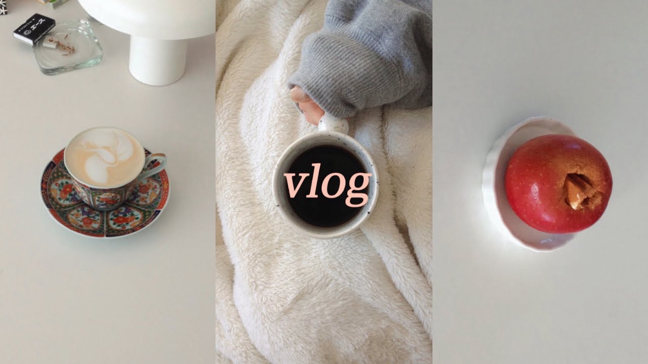 1週間ブイログ　美味しいものを食べて映画を観て勉強する