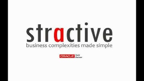 Oracle Hyperion | BI | EPM | Data Warehousing Solution Provider Stractive Consulting