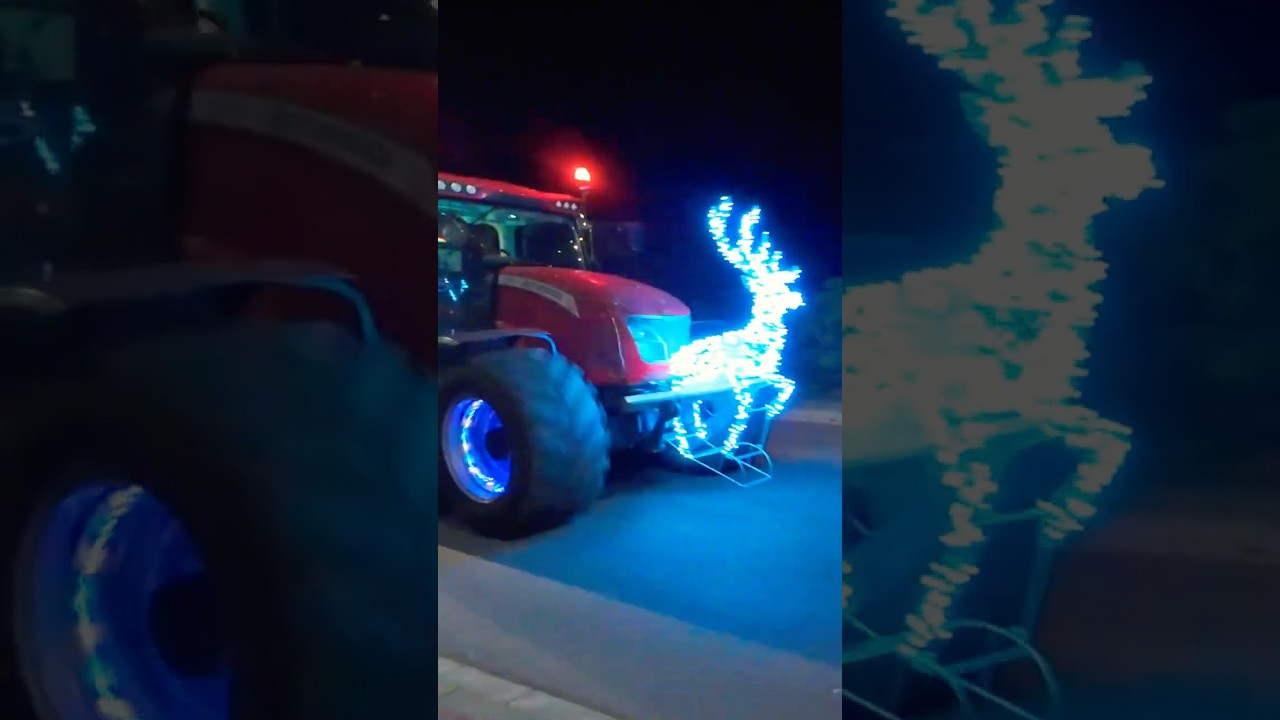 🚜 Lichterfahrt 2025 - Oldendorf (-Himmelpforten) 🚜 🎅🏼🎄 “Trecker fahr´n“  🚜🎅🚜