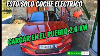 👉​🔋Cargar Coche 🚗 electrico en el !!! PUEBLO !!! GALICIA