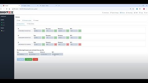 Voyager SHM Software | OTA Sensor Firmware Update