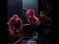 THREE GOATS 🗿 ALL SPIDERMEN❤️✨| Song - MONTAGEM ALQUIMIA (SLOWED) #spiderman #trending #shorts