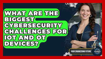 What Are The Biggest Cybersecurity Challenges For IoT And OT Devices? - Your Engineering Future