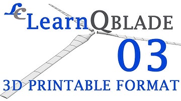 Q-BLADE Tutorials for beginners | Convert to 3D printable format |Wind Turbine| HAWT 💙