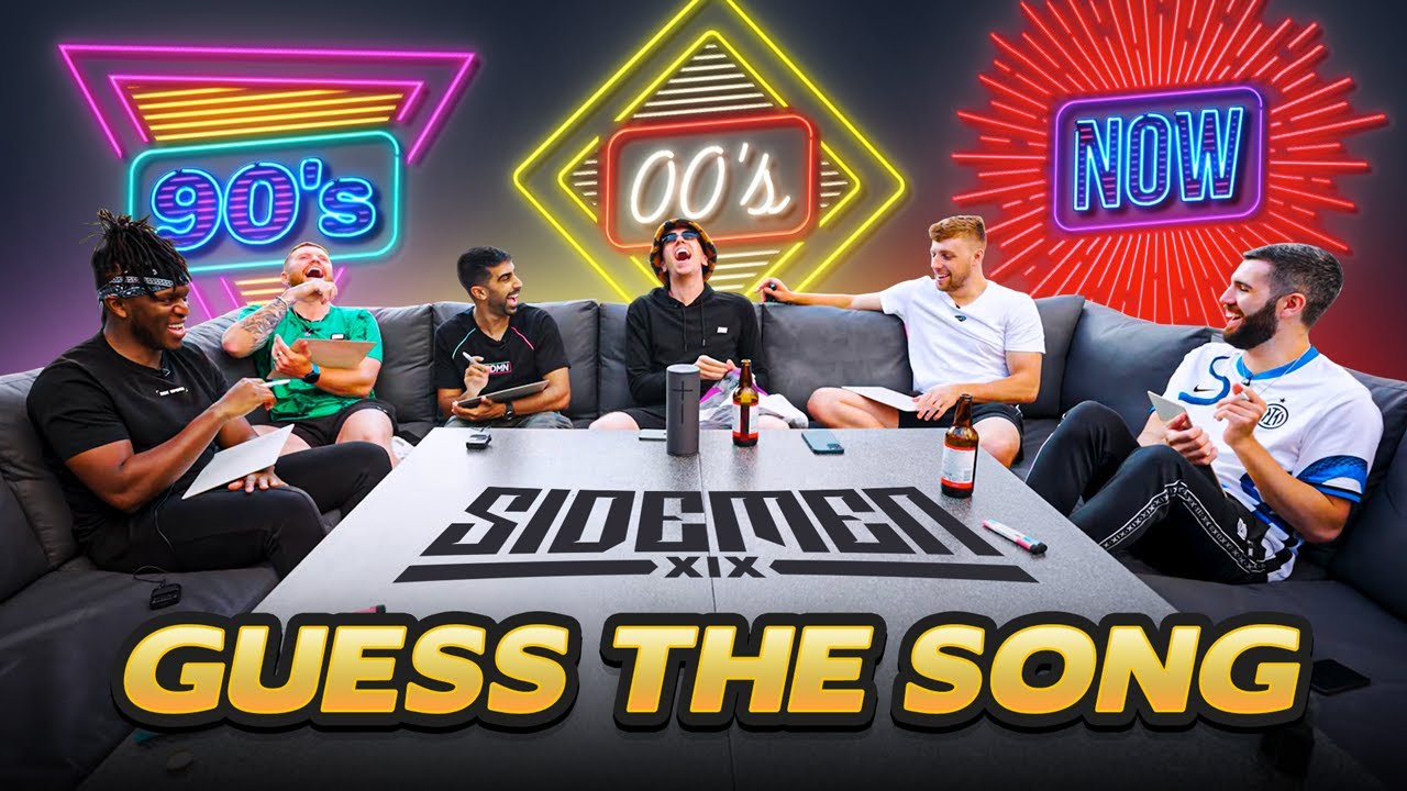 Sidemen guess the song challenge youtube
