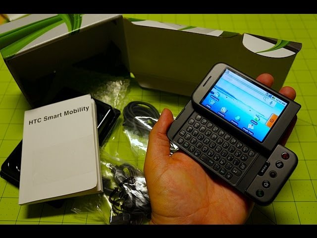 Throwback Unboxing: HTC Dream/G1 | Pocketnow - YouTube