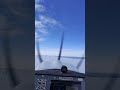 POV: You’re taking off from a glacier in Alaska | No Runway? No Problem ❄️ #flying