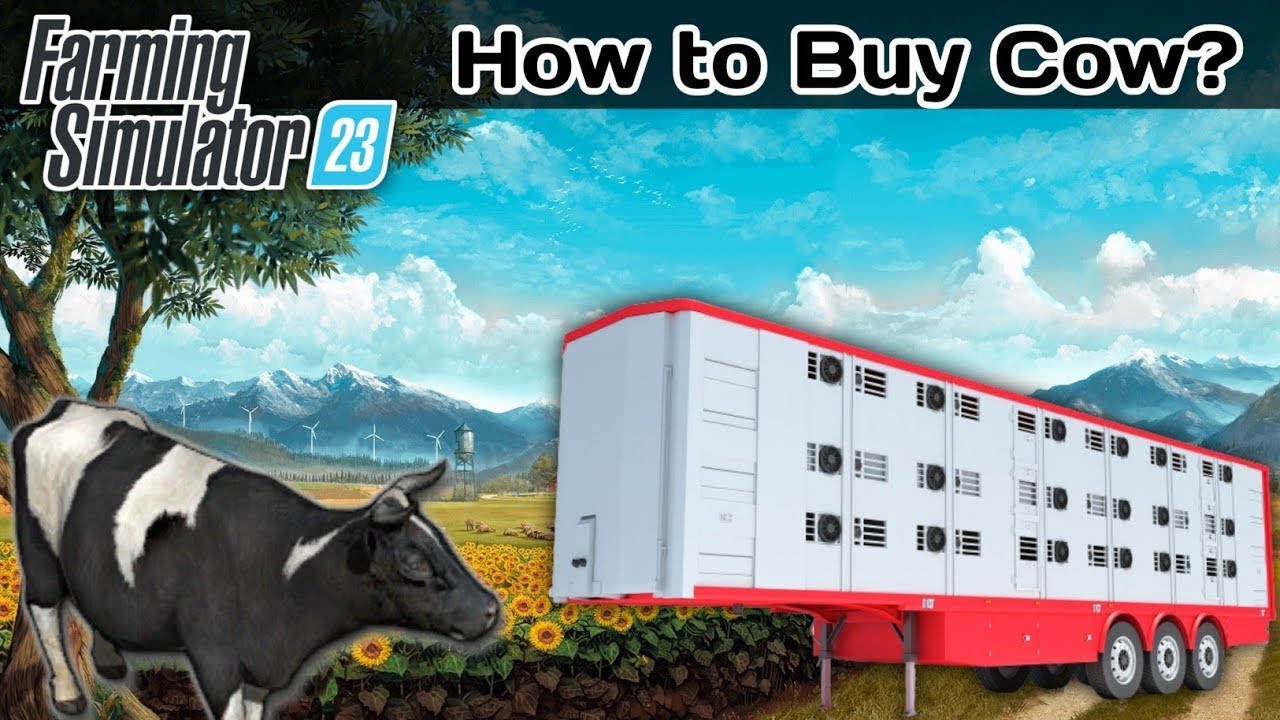 How to buy cows in Farming Simulator 23 / fs23 timelapse
