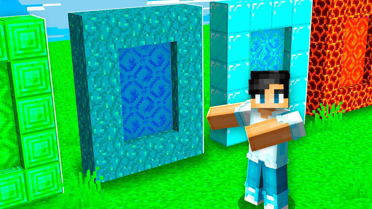 Minecraft, MUTTA Meillä On UUSIA PORTAALEJA..