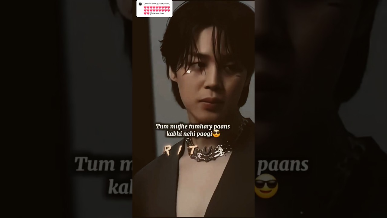 yiar na mile me maar jawa jimin version done 🥰#bts #shortsfeed #btsarmy #jimin #shorts #vairalvideo