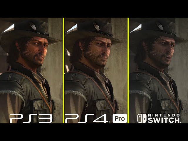 Red Dead Redemption PS4 Port VS Original Game Graphics Comparison