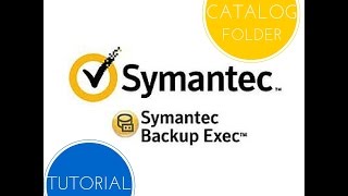 Symantec Backup Exec Catalog Folder Tutorial