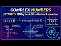 Complex number | lecture 3 | SN Dey | fill in the blanks solution