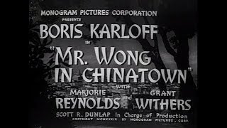 Mr. Wong in Chinatown