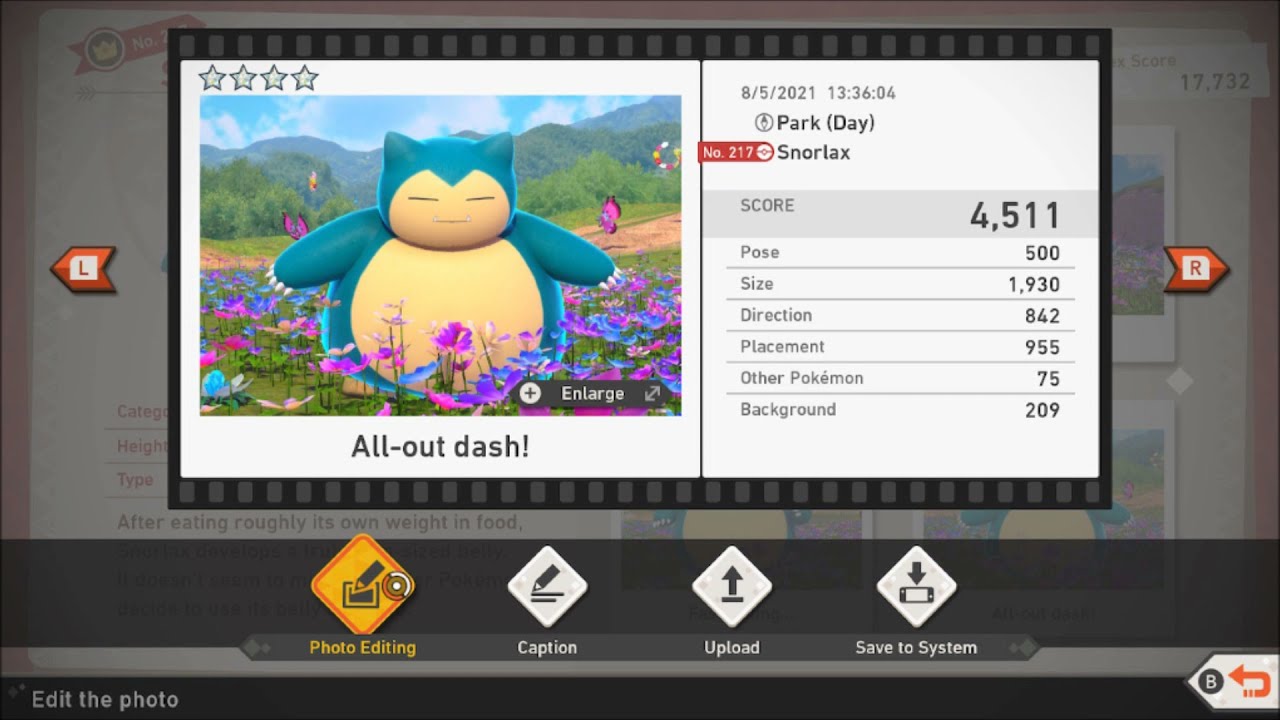 Complete Photodex With DLC - New Pokemon Snap