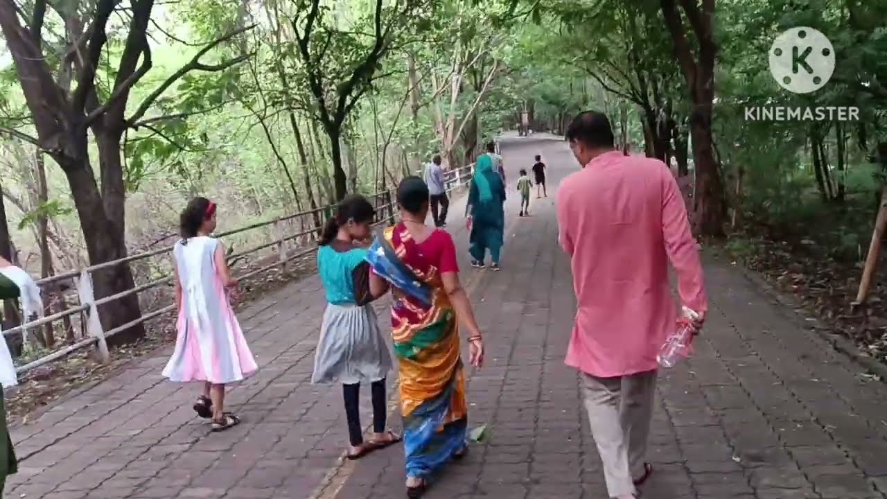 Siting in Gir Forest Zoo! 