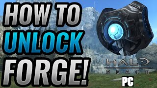 How To Easily Unlock FORGE On Halo Reach PC | Install Guide | Unlimited Budget + SECRET Vehicles!