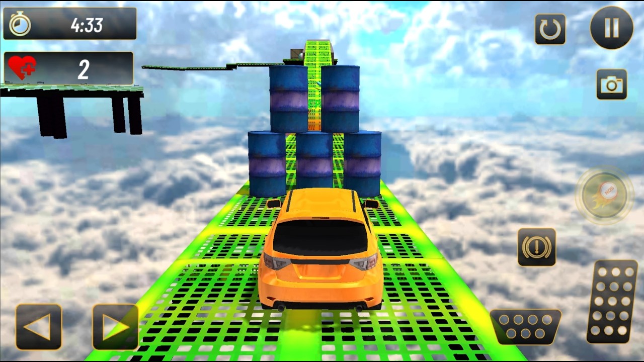 Real Taxi Car Stunts 3D Impossible Ramp Car Stunt Game - Android GamePlay  #6