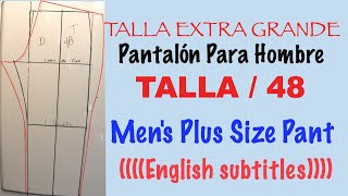 HOMBRE TALLA EXTRA!!! Men's plus size pants - YouTube